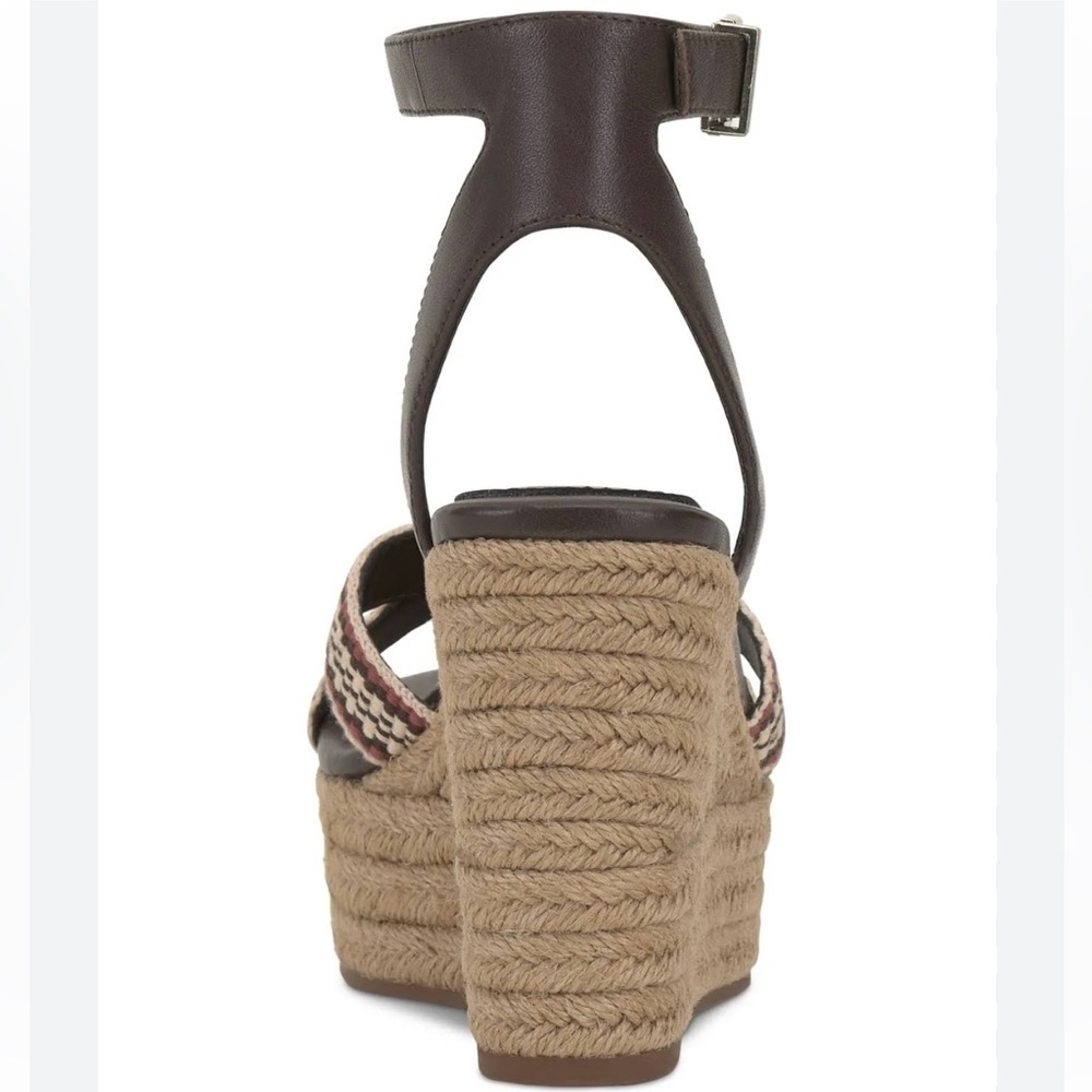 Vince Camuto Women's Fettanas Woven Strap Wedge Sandals Size 9 - Picture 7 of 13